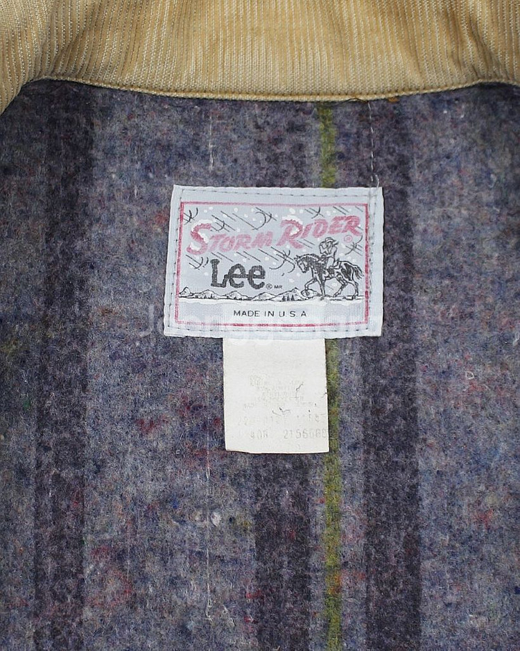1970s USA Lee 리 스톰라이더 데님 자켓 유니온메이드 빈티지 미국제--4