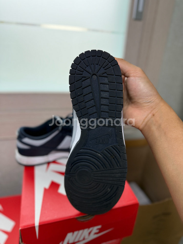 나이키 덩크 로우 레트로 챔피언쉽 그레이 265(US 8.5)--4