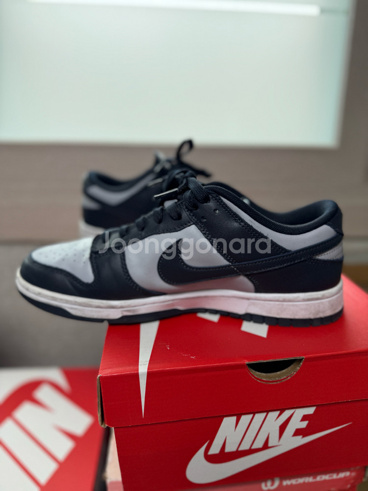 나이키 덩크 로우 레트로 챔피언쉽 그레이 265(US 8.5)--7