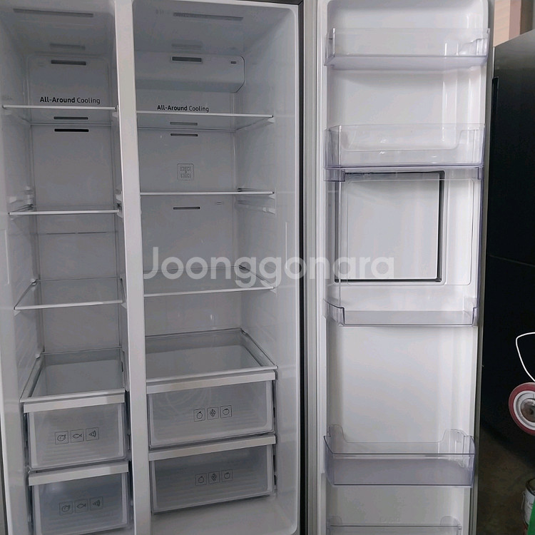 심성 815리터 양문형 냉장고 상태최상--6