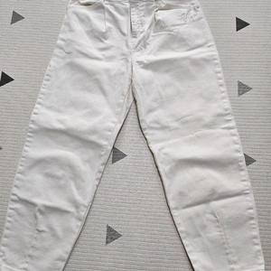 아이스비스킷 키즈 155사이즈 화이트 면바지