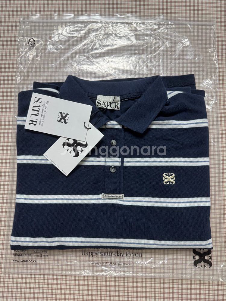 [새상품/오늘만 할인/무배]세터 스트라이프 피케 폴로--2