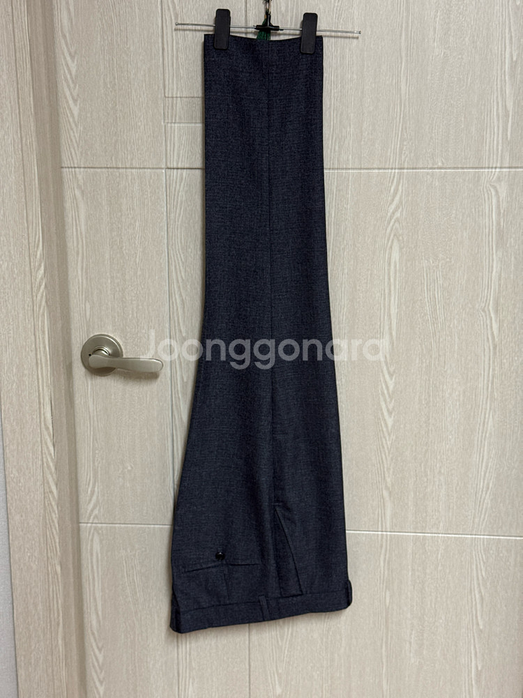 트러수트 차콜 정장세트 L사이즈상의105/하의32 거의새거--2