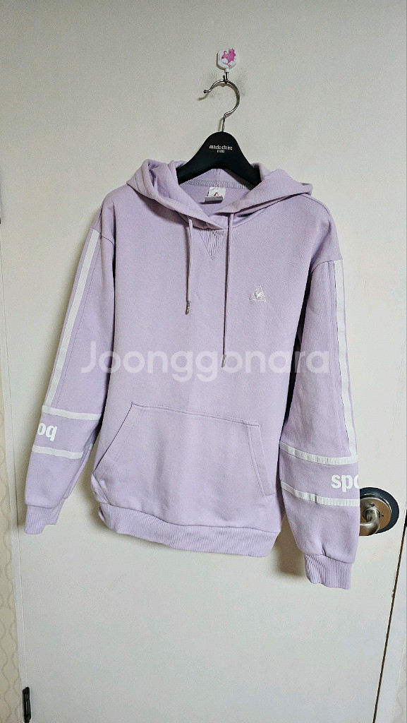 르꼬끄 후드 맨투맨 연보라색 (613)--0