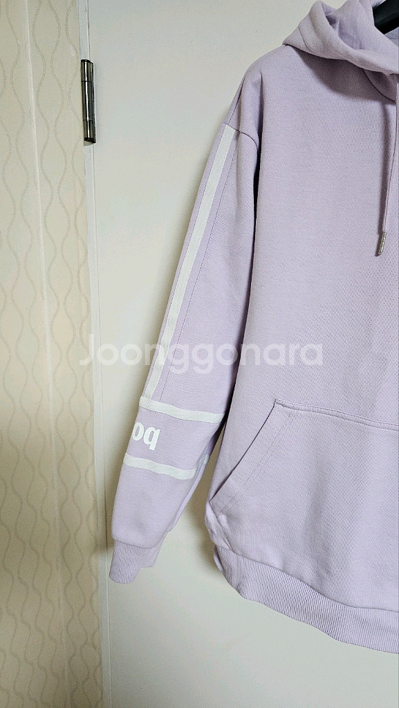 르꼬끄 후드 맨투맨 연보라색 (613)--4
