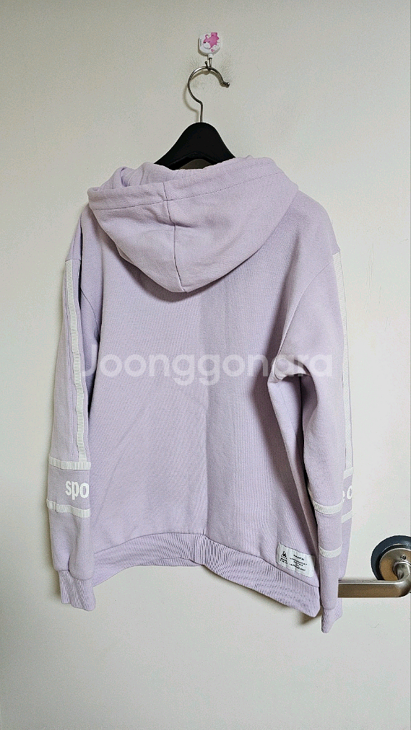 르꼬끄 후드 맨투맨 연보라색 (613)--1