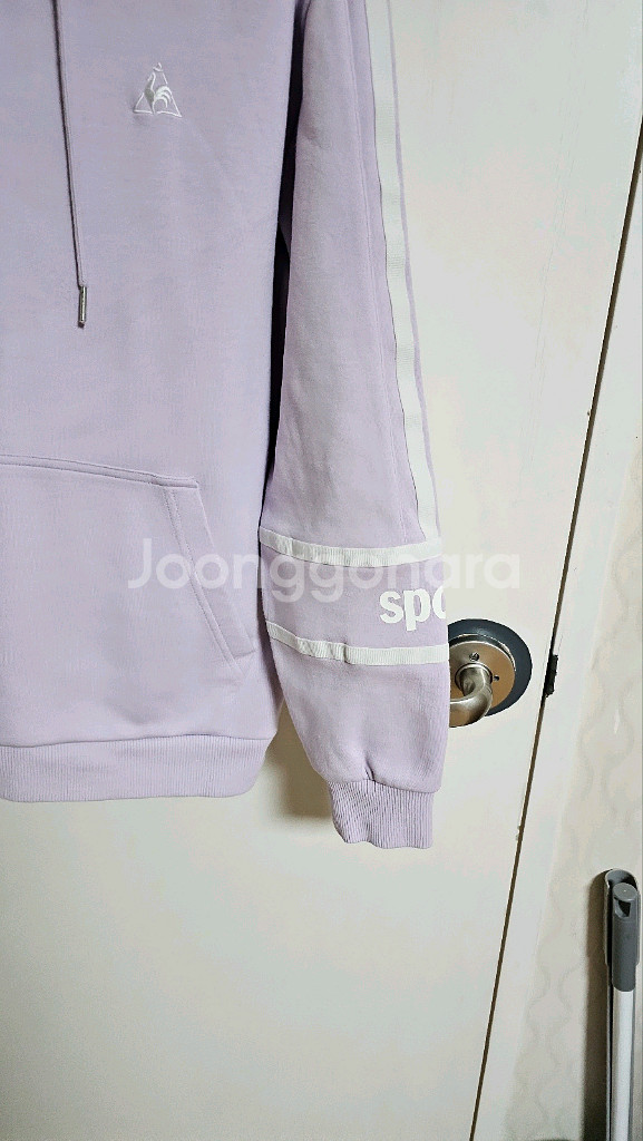 르꼬끄 후드 맨투맨 연보라색 (613)--5