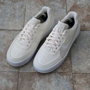 (245)나이키 에어포스 1 플랫폼 페일 아이보리