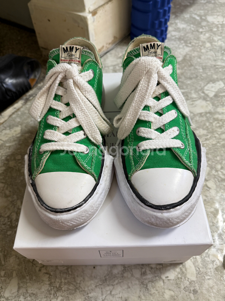 미하라야스히로 스니커즈 그린 43--0