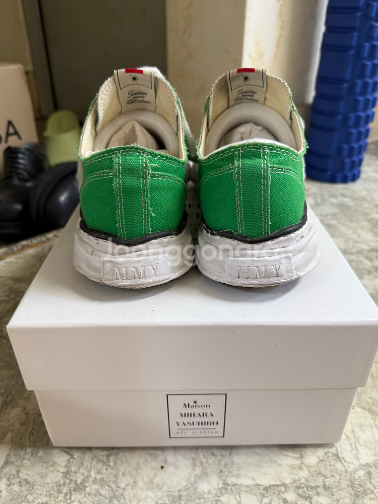 미하라야스히로 스니커즈 그린 43--3