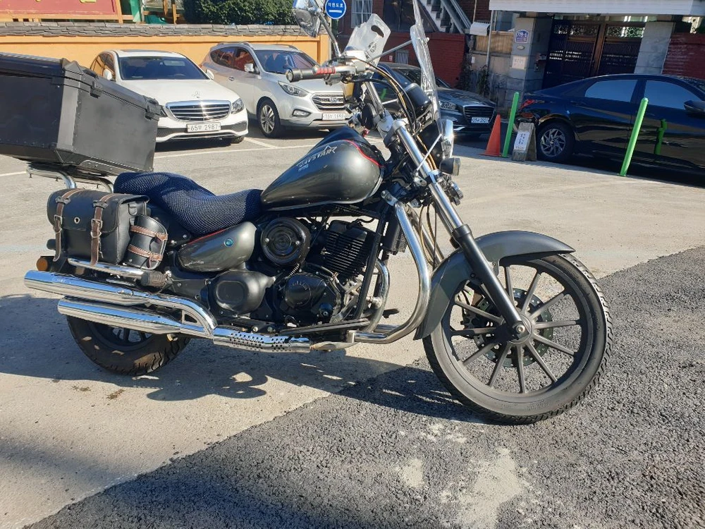 대림 데이스타 125cc 오토바이 이미지