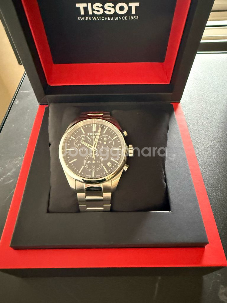 티쏘 PR 100 크로노그래프 청판--1