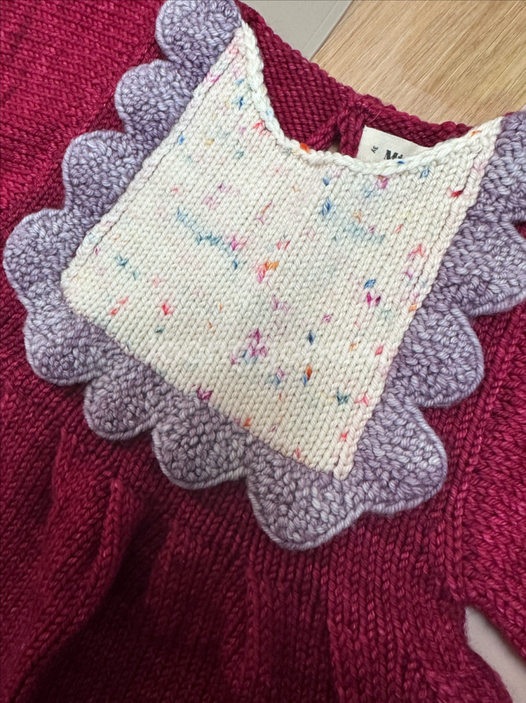 미샤앤퍼프 베리스칼럽 원피스 3Y--1