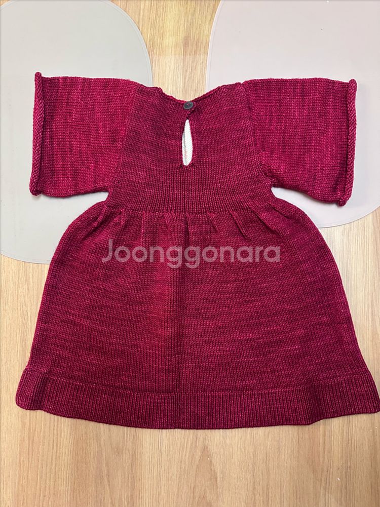 미샤앤퍼프 베리스칼럽 원피스 3Y--3