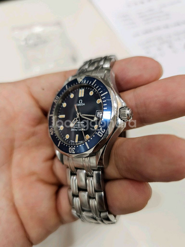 오메가 1세대 미드 씨마스터 오토메틱--2