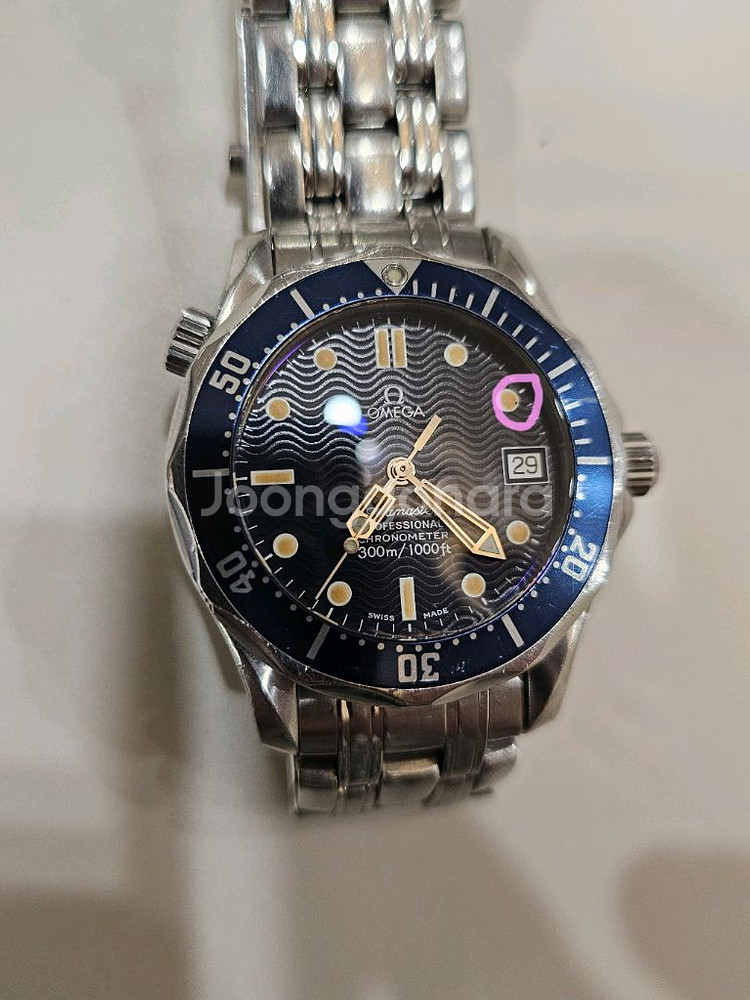 오메가 1세대 미드 씨마스터 오토메틱--6