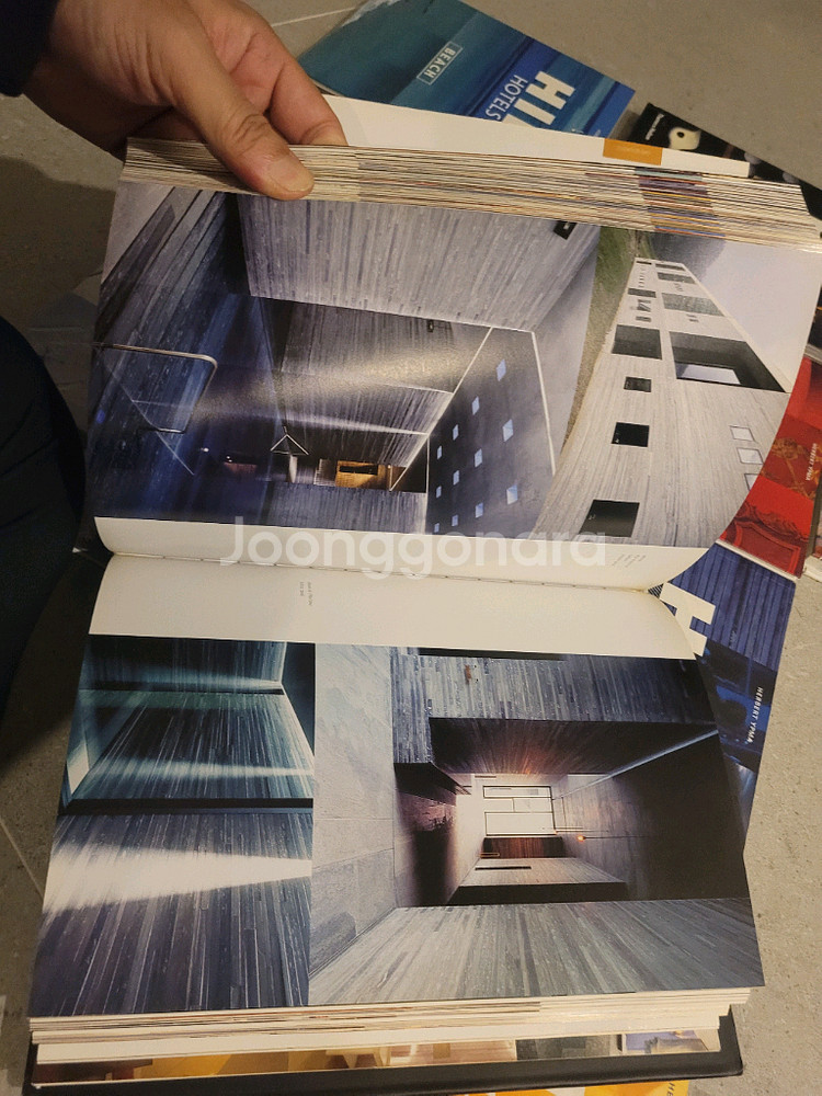 호텔 관련 세계 건축 인테리어잡지 외국서적(10권)--5