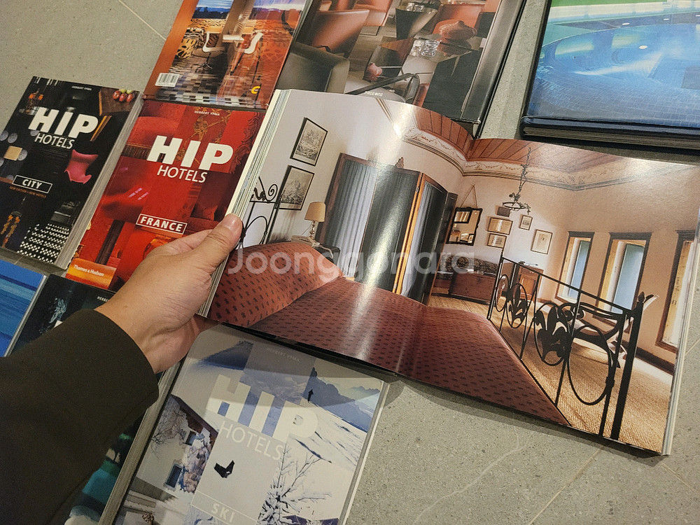 호텔 관련 세계 건축 인테리어잡지 외국서적(10권)--9