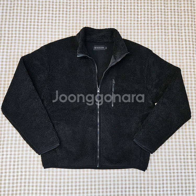 지오다노 플리츠 오버핏 집업자켓 남자100~105--0