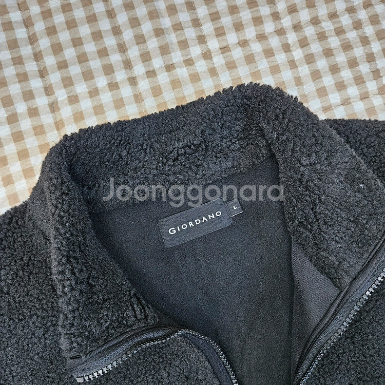 지오다노 플리츠 오버핏 집업자켓 남자100~105--1