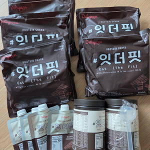 잇더핏 단백질 쉐이크 더블초코 일괄택포12