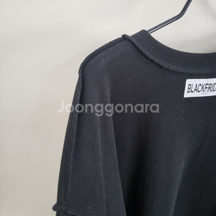 간절기 여성 루즈핏 맨투맨 티셔츠--4