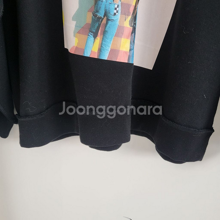 간절기 여성 루즈핏 맨투맨 티셔츠--5