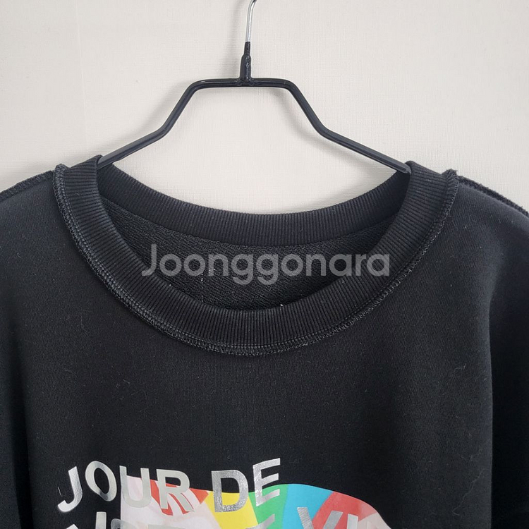 간절기 여성 루즈핏 맨투맨 티셔츠--7