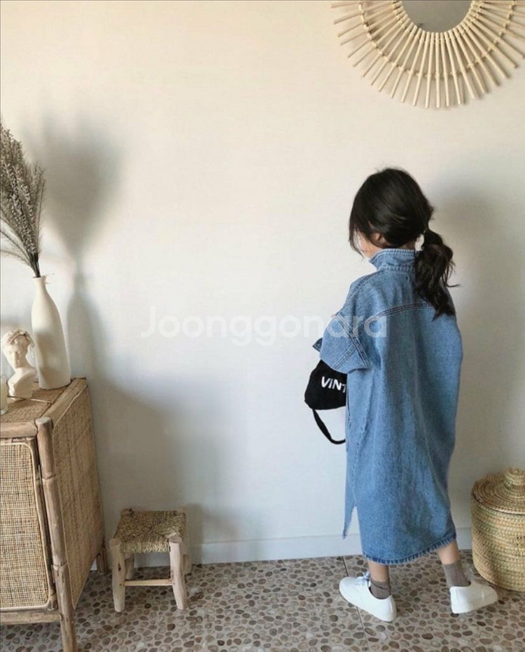 데님원피스,청원피스,루즈핏원피스,롱원피스,주니어,청남방--3