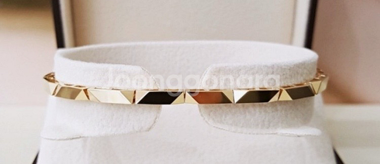 골든듀 크리스탈레인 옐골 팔찌--1