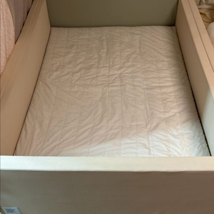 쥬다르 점보 범퍼 침대 프렌치 바닐라