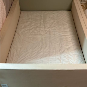 쥬다르 점보 범퍼 침대 프렌치 바닐라