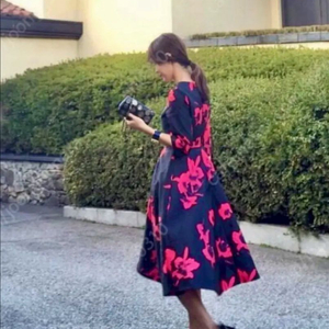 플로럴 패턴 원피스