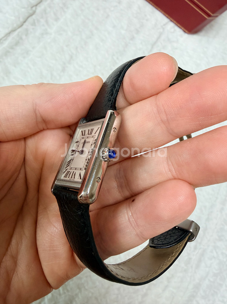 까르띠에 탱크솔로 스몰 풀박스--5