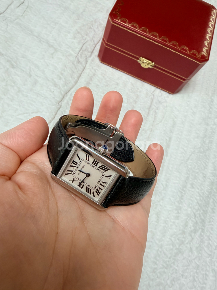 까르띠에 탱크솔로 스몰 풀박스--6