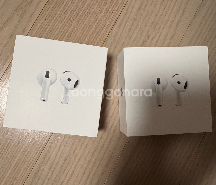 에어팟 4세대 미개봉 노캔X--0
