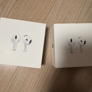 에어팟 4세대 미개봉 노캔X