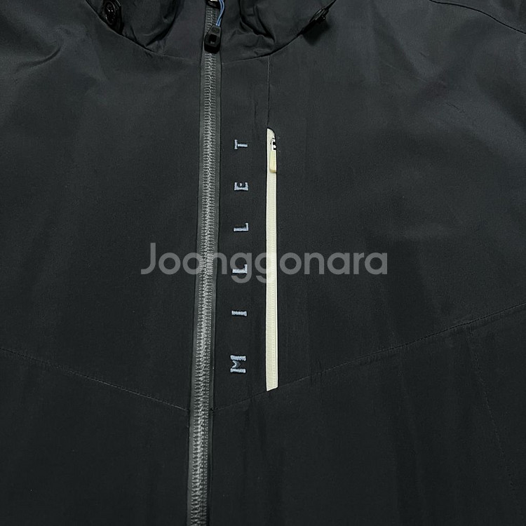 밀레 마운틴 등산복 로고 바람막이 집업자켓 [블랙] L/100--3