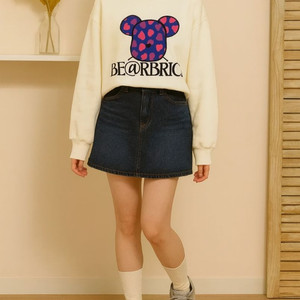 프린팅 여성 맨투맨 티셔츠