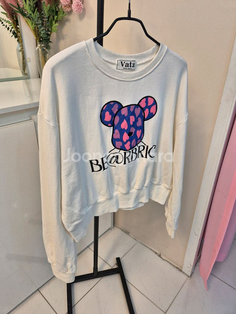 프린팅 여성 맨투맨 티셔츠--6