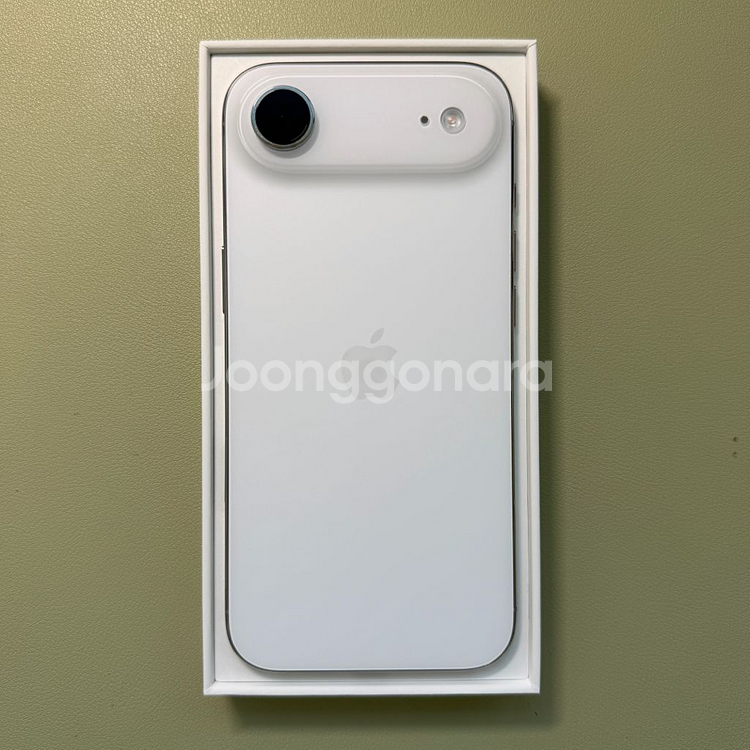 아이폰 에어 512g 화이트 풀박스--2