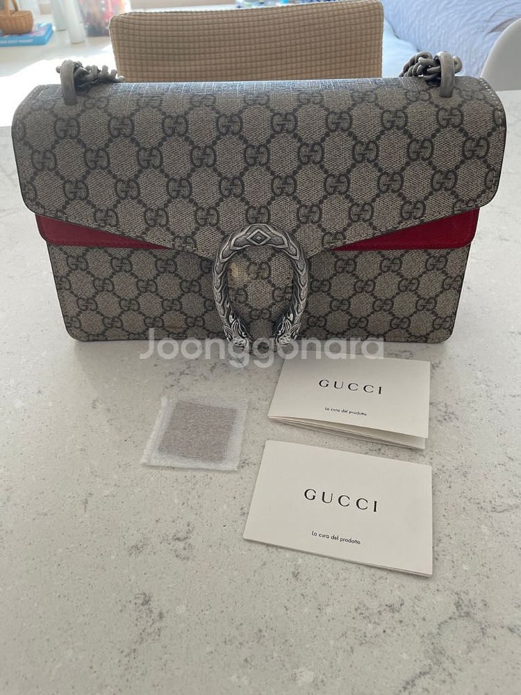 구찌 디오니소스 스몰 체인백--0