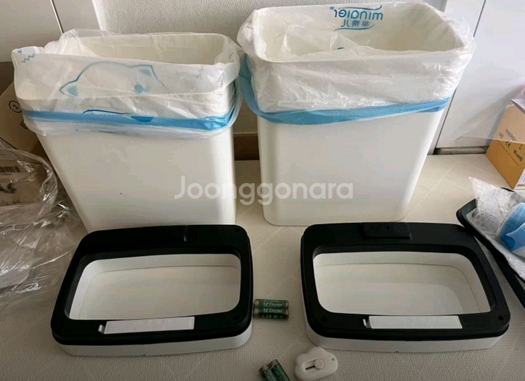 [1+1이벤트]스마트 자동 센서 휴지통 냄새차단 화장실--5