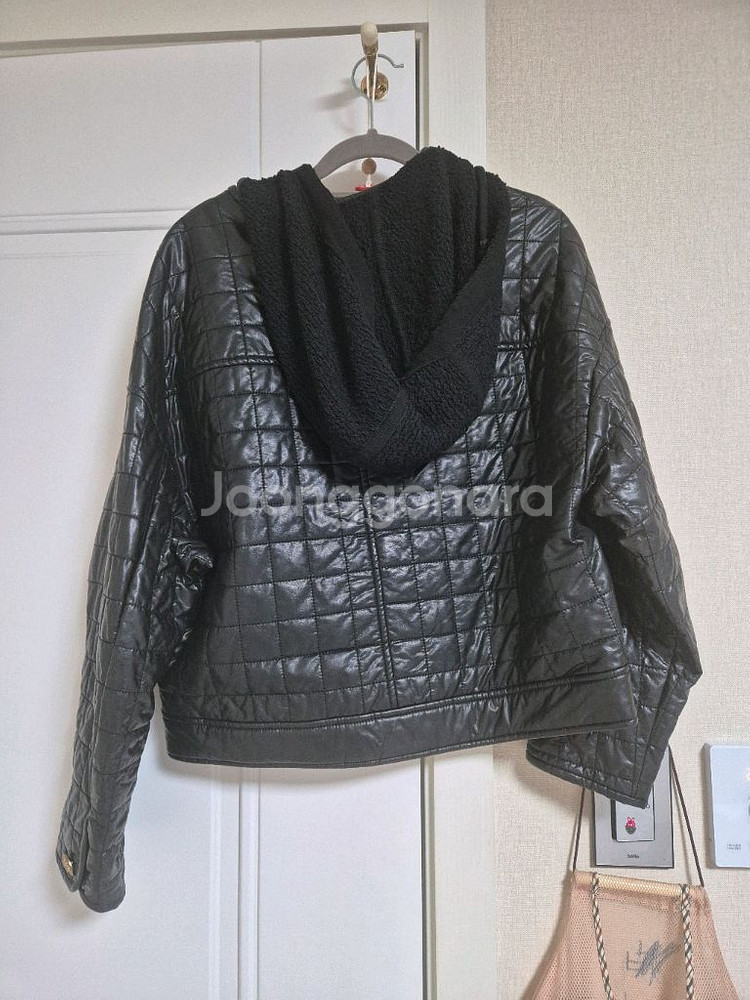 타임 레더 퀼팅자켓--3