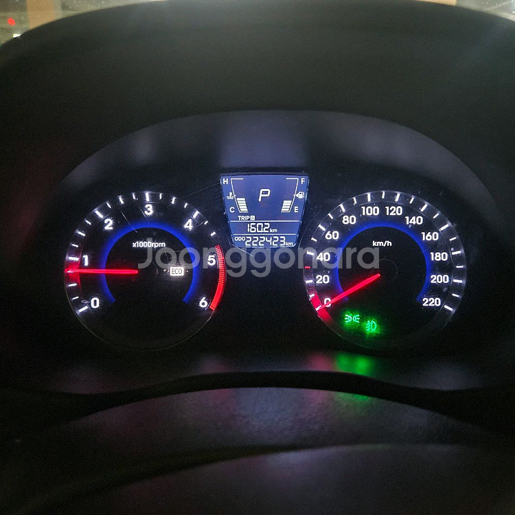 엑센트 디젤 오토 연비 굿!--4