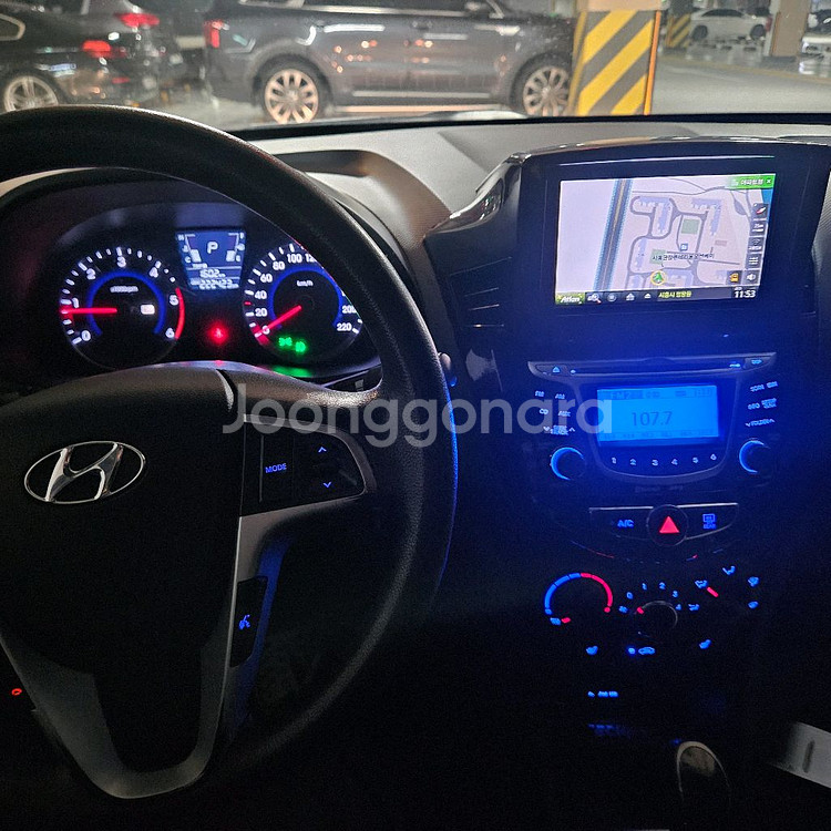 엑센트 디젤 오토 연비 굿!--5