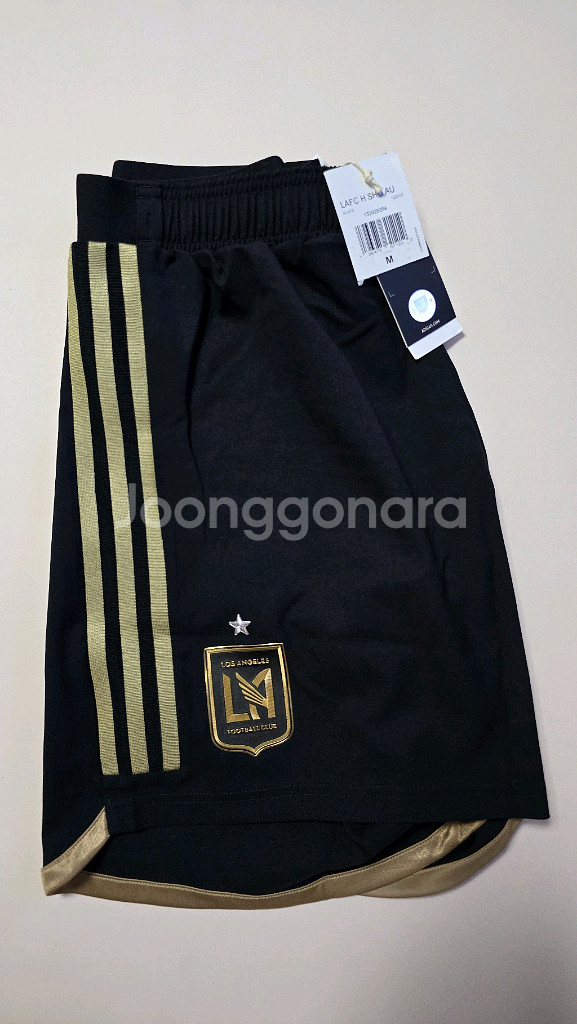 LAFC 홈 어센틱 쇼츠 M 팝니다.--4