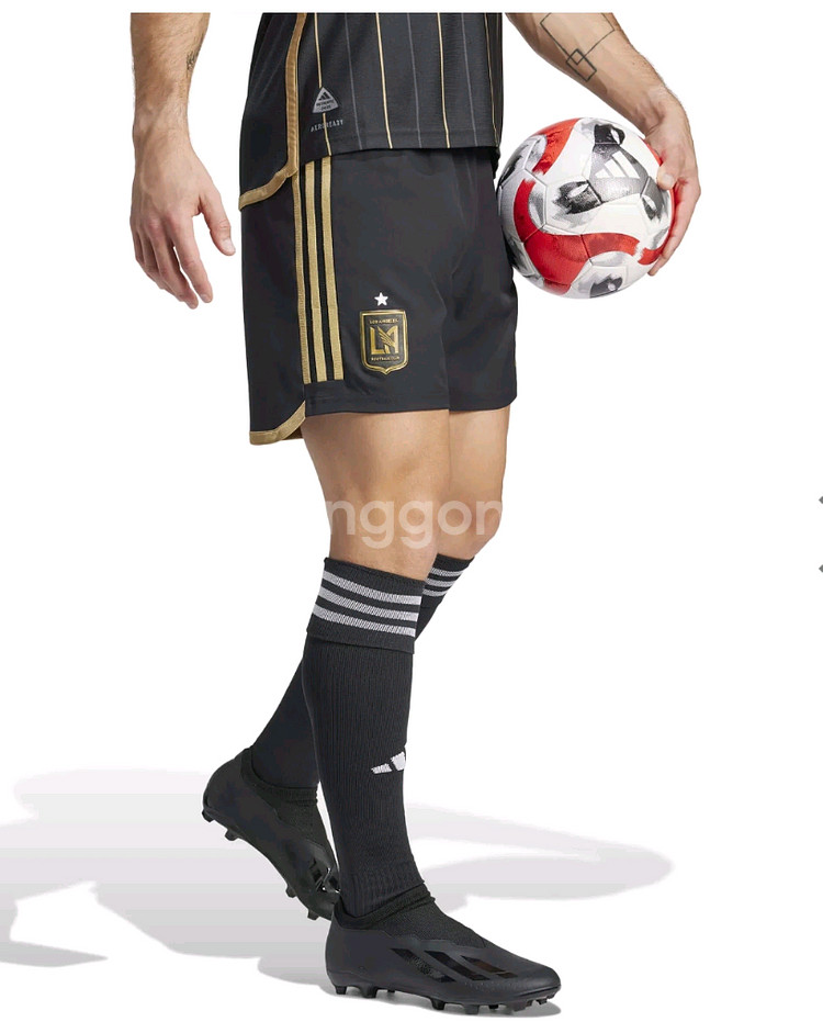 LAFC 홈 어센틱 쇼츠 M 팝니다.--3