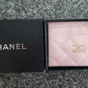 샤넬 캐비어 퀼팅 카드지갑