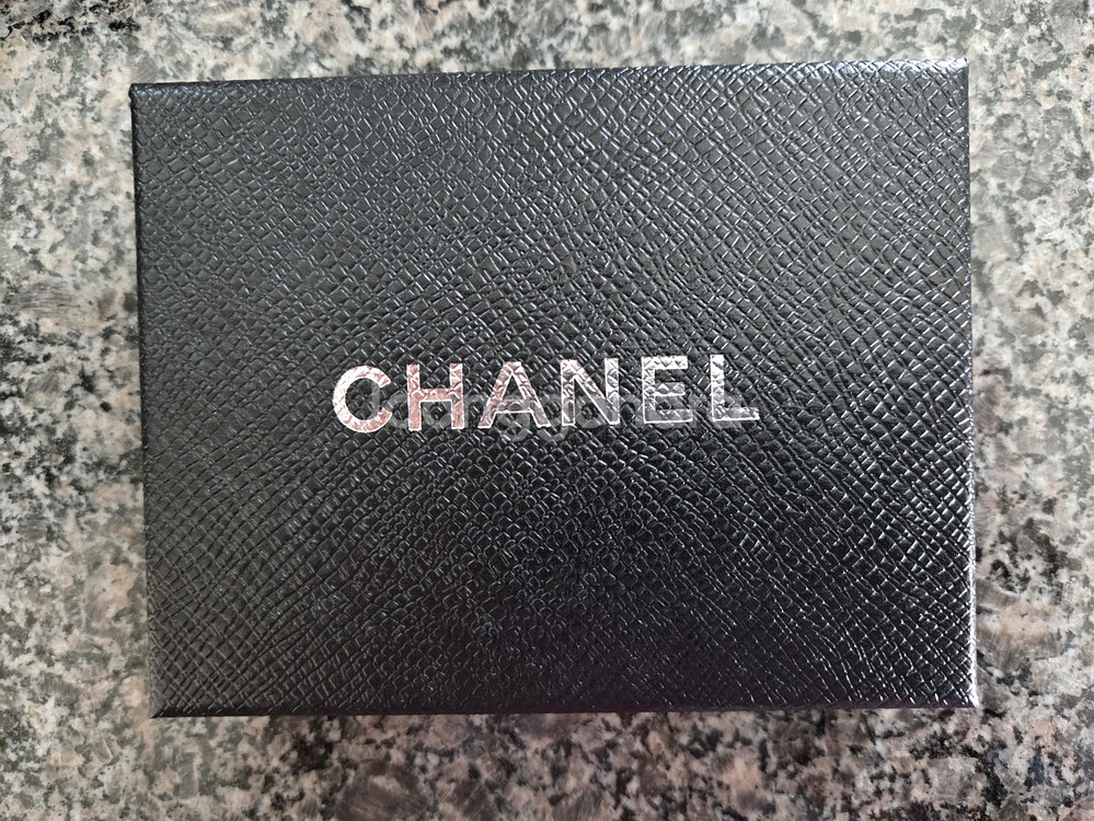 샤넬 캐비어 퀼팅 카드지갑--2